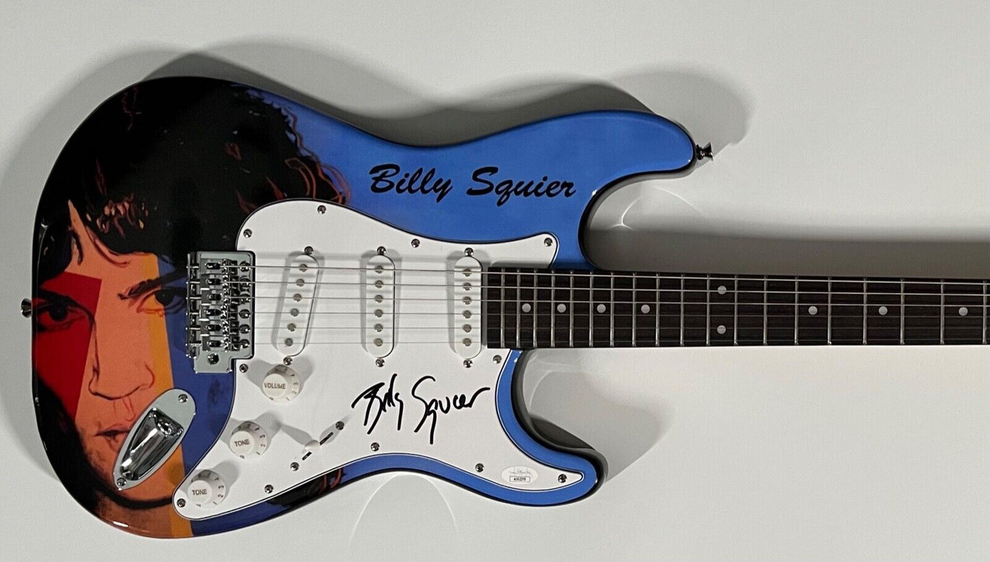 Billy Squier JSA Autograph Signed Guitar Stratocaster