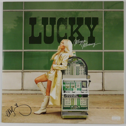Megan Moroney JSA Signed Autograph Record Vinyl Lucky Green Vinyl