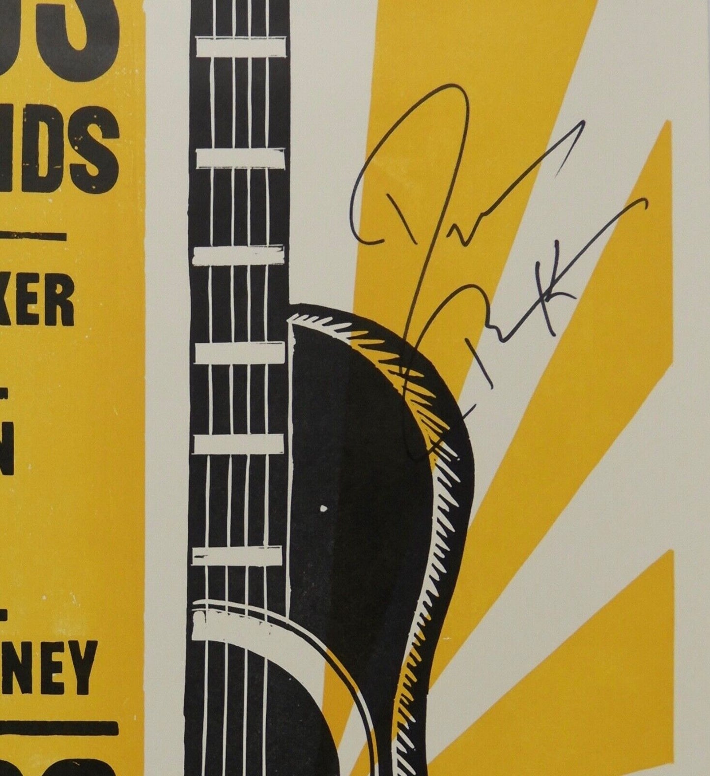Darius Rucker Signed Autograph JSA Hatch Show Print Poster Ryman 2023