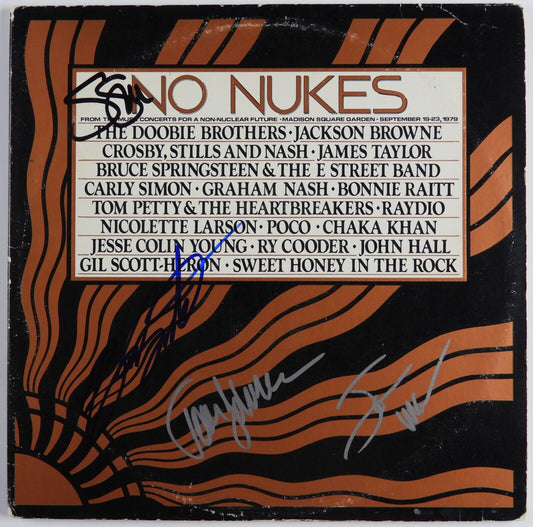 Bruce Springsteen JSA Autograph Signed No Nukes Vinyl Album Vinyl Plus Others