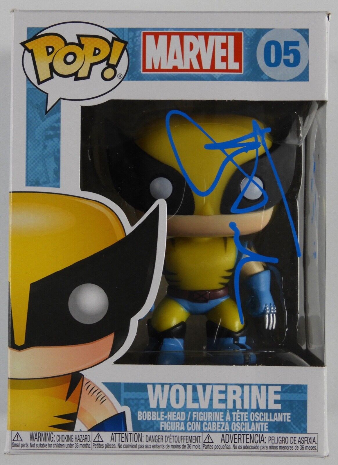Hugh Jackman Signed Autograph Funko Pop 05 JSA X-Men Wolverine