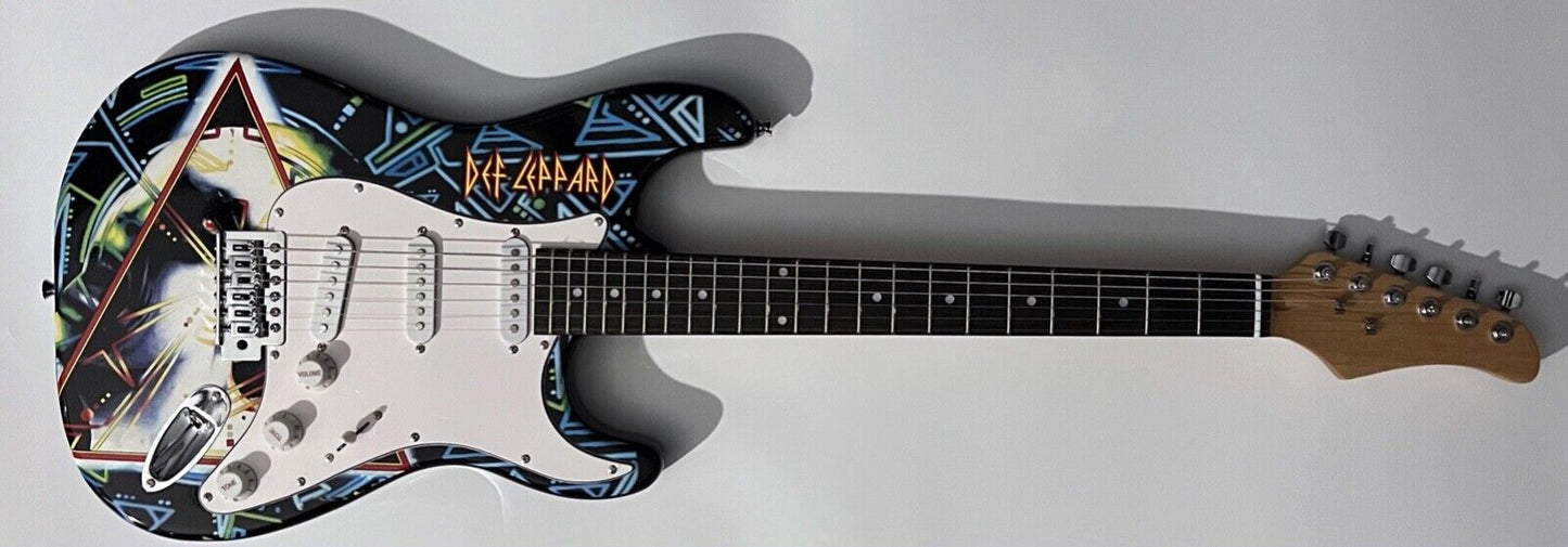 Def Leppard Hysteria Stratocaster Guitar Custom Graphics