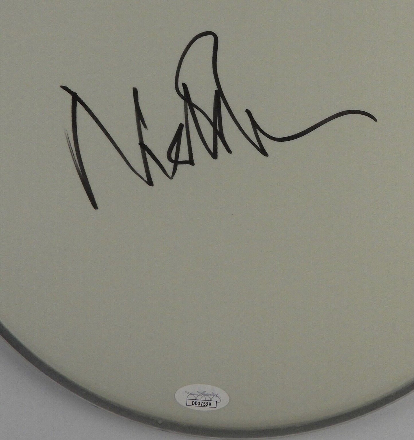 Nick Mason Pink Floyd Autograph Signed Drum Head JSA COA 12"