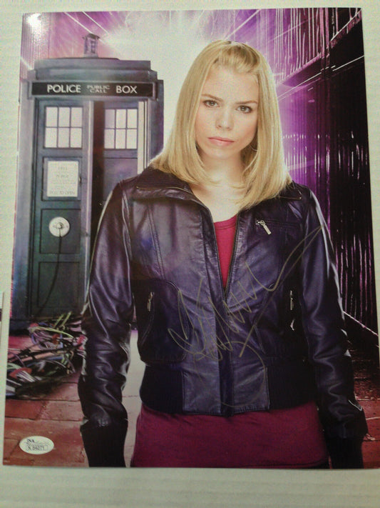 Billie Piper Doctor Who Autograph Signed 11x14 Photo JSA COA DR Who #2