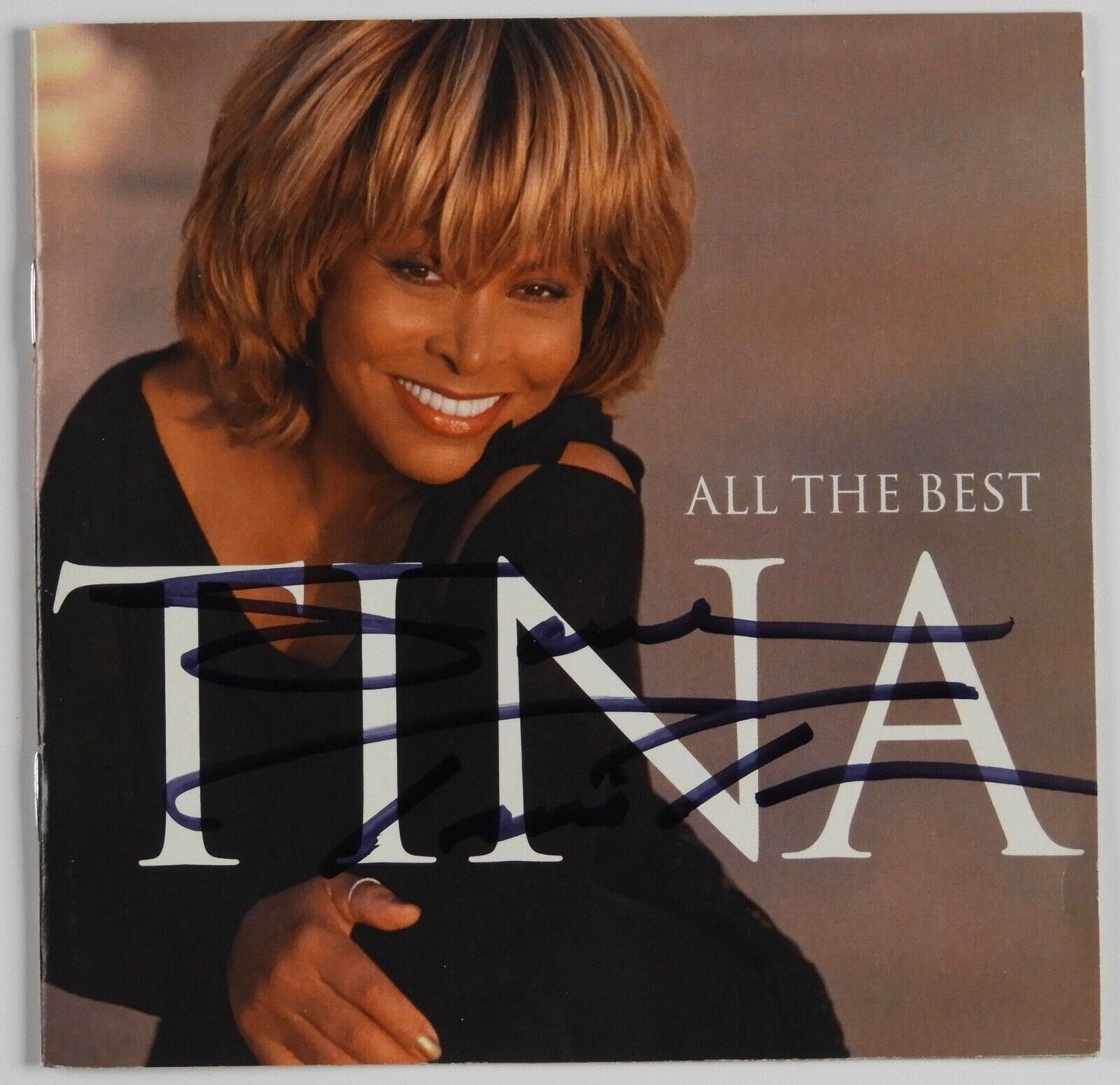 Tina Turner JSA Signed Autograph CD All The Best