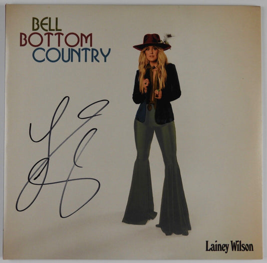 Lainey Wilson JSA Signed Autograph Album Record Bell Bottom Country