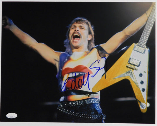 Rudolph Schenker Signed JSA Autograph 11 x 14 photo Scorpions