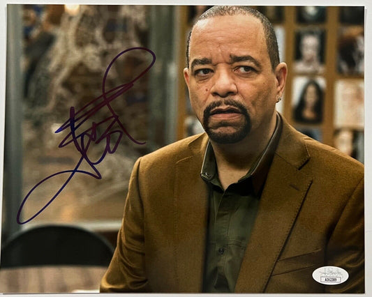 Ice T Law And Order SVU Signed JSA Autograph Photo