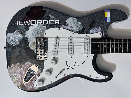 New Order Bernard Sumner  JSA Autograph Signed Stratocaster Guitar