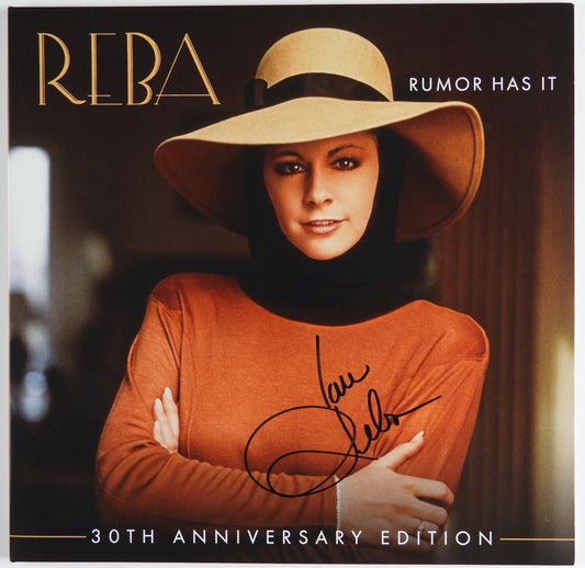 Reba McEntire JSA Signed Autograph Album Record Vinyl Rumor Has It