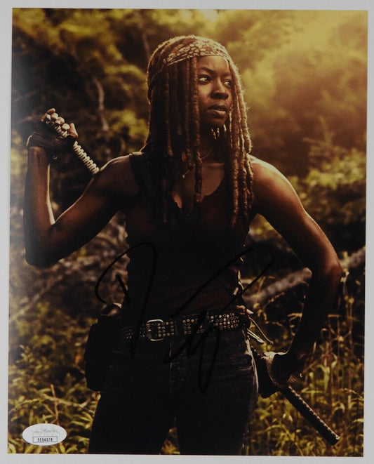 Danai Gurira Michonne The Walking Dead Autograph Signed Photo JSA COA 8 x10