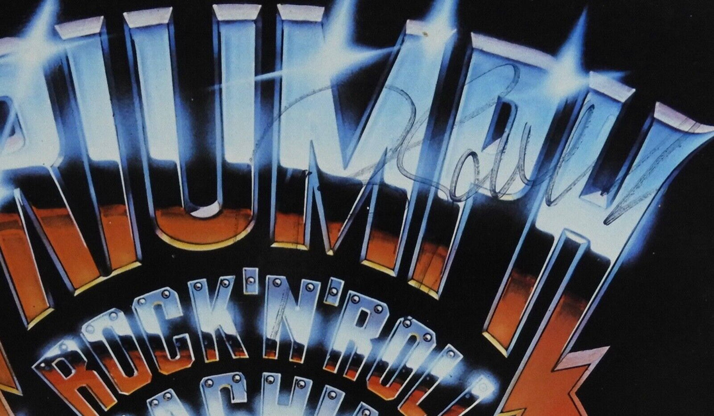 Triumph JSA Signed Autograph Album Record Vinyl Rock n Roll Machine