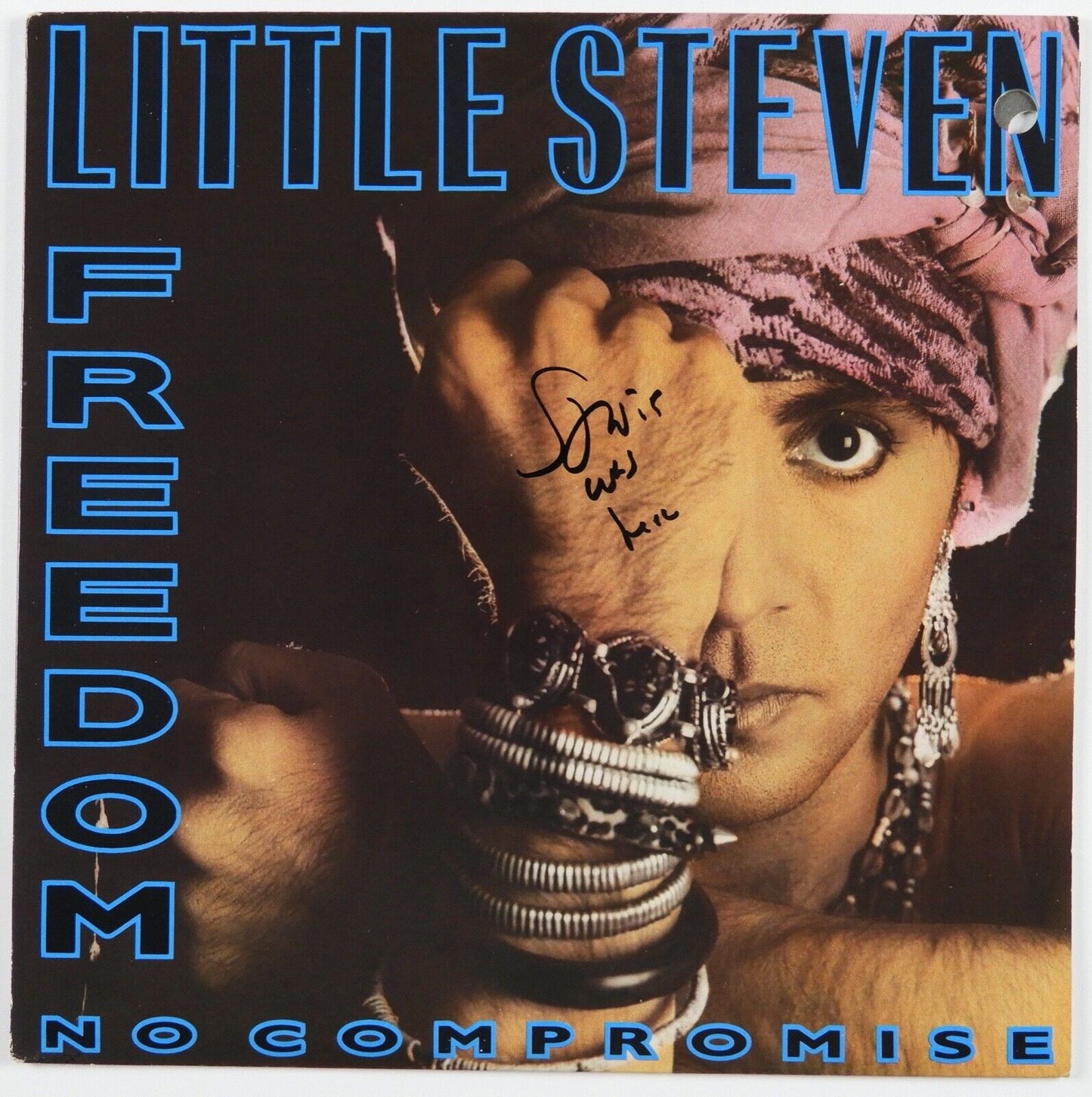 Little Steven Van Zandt JSA Signed Autograph Album Vinyl Record Freedom No
