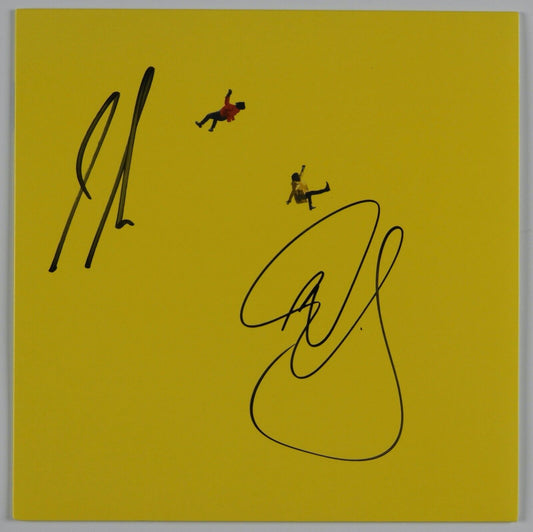 DAN + SHAY JSA Signed Autograph 45 Record Cover I Should Probably Go To Bet