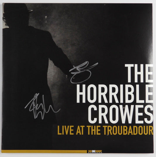 The Horrible Crowes JSA Signed Autograph Record Album Vinyl LP Live At The