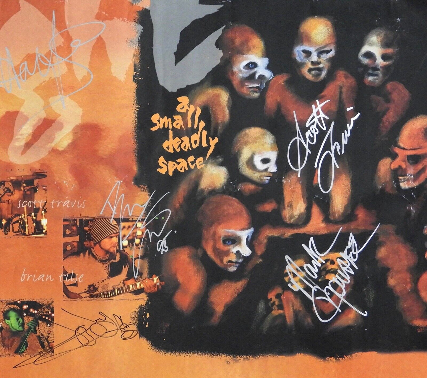 Rob Halford Fight Band Signed JSA Signed Autograph Poster Judas Priest