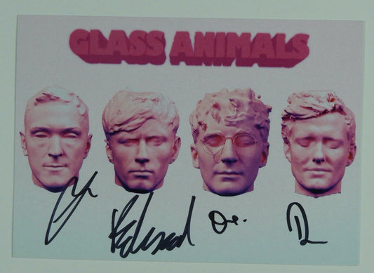 Glass Animals JSA Signed Autograph Dreamland Art Card Vinyl Fully Signed