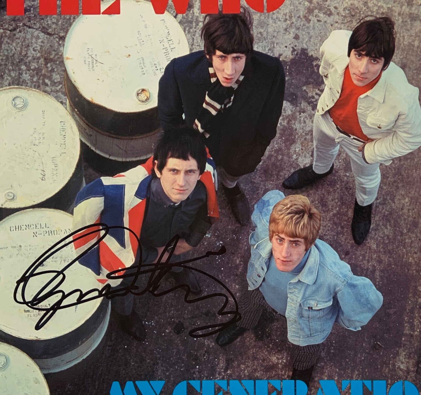 Roger Daltrey The Who Signed JSA Autograph Signed Album My Generations