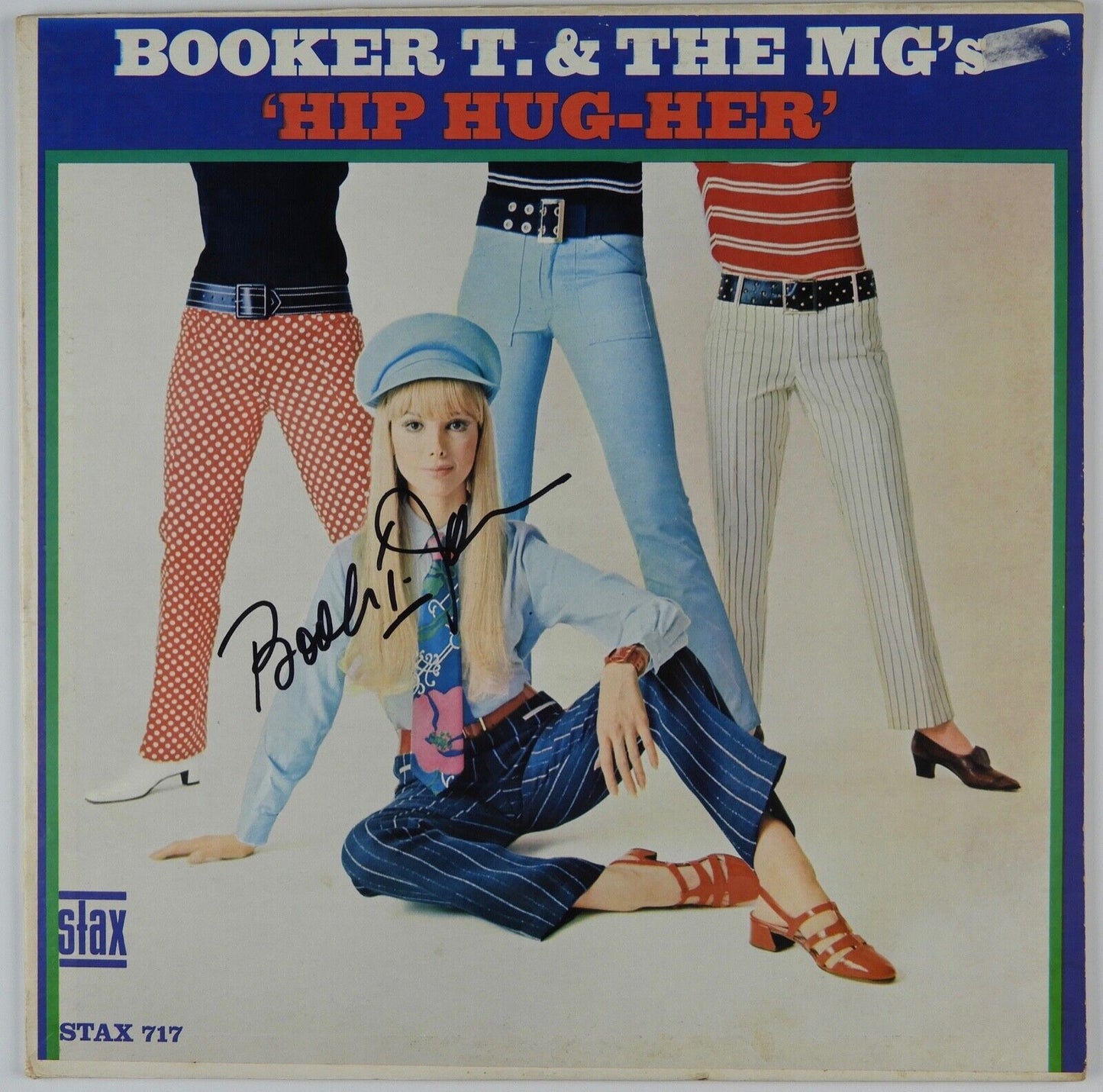 Booker T Jones JSA Signed Autograph Record Album Vinyl & The MG's