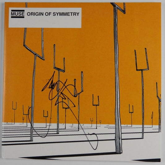 MUSE Dominic Howard JSA Signed Autograph Album Origin Of Symmetry