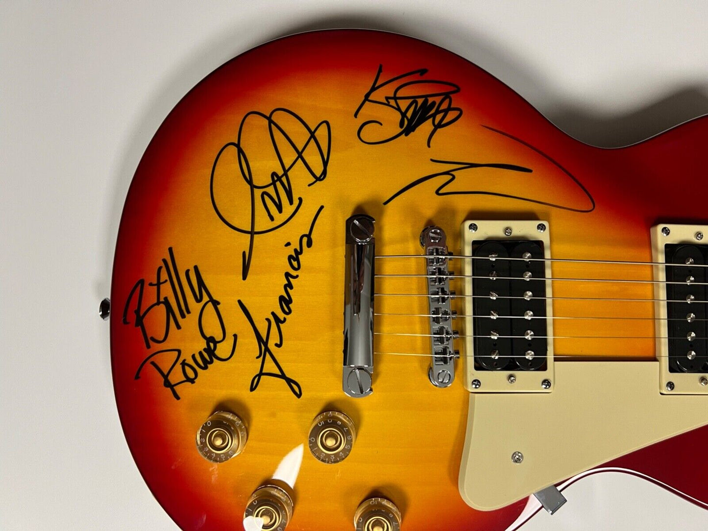 Buckcherry JSA Fully Autograph Signed Les Paul Epiphone Guitar Josh Todd