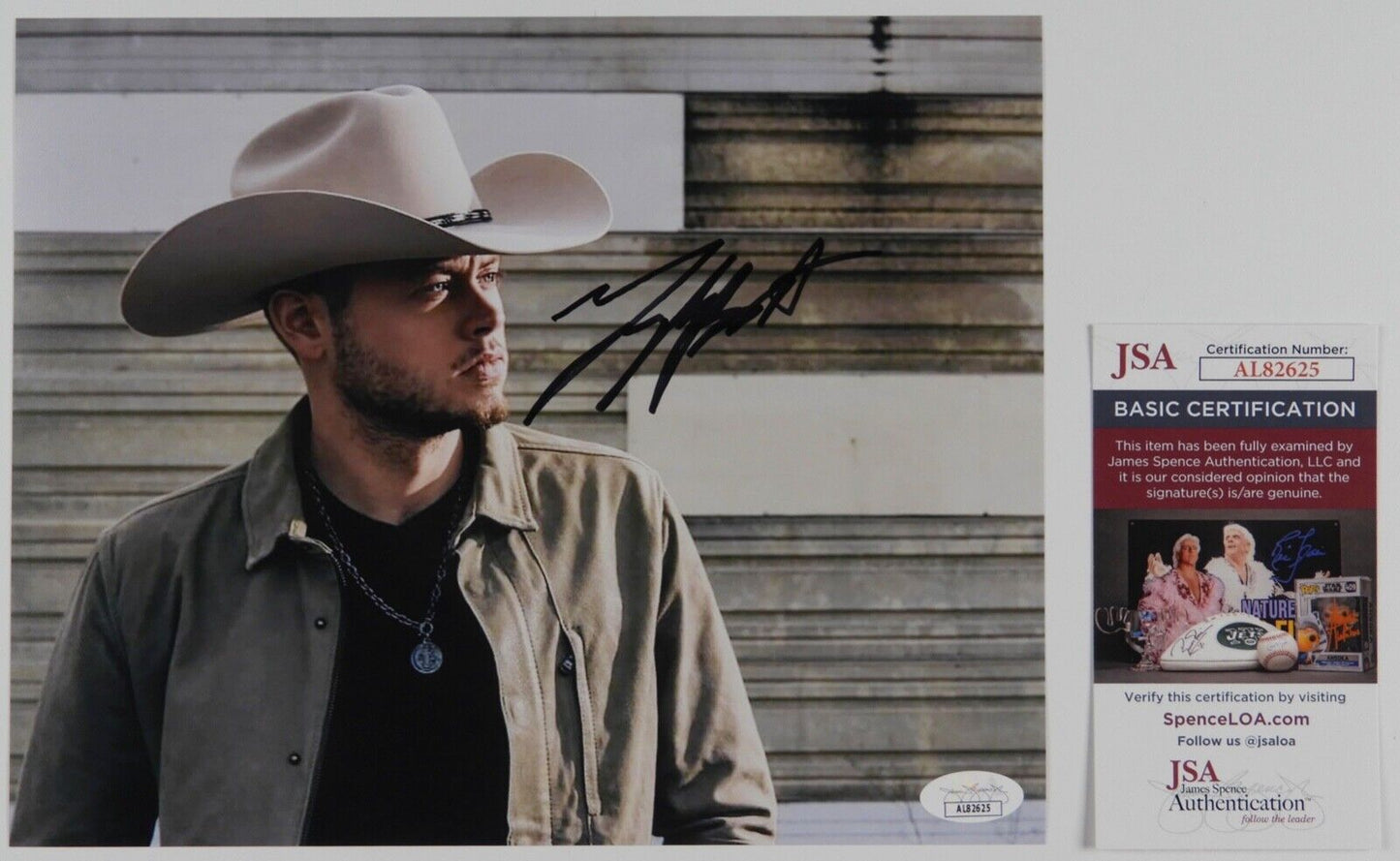 Tyler Booth JSA Signed Autograph 8 x 10 Photo Country Music Star