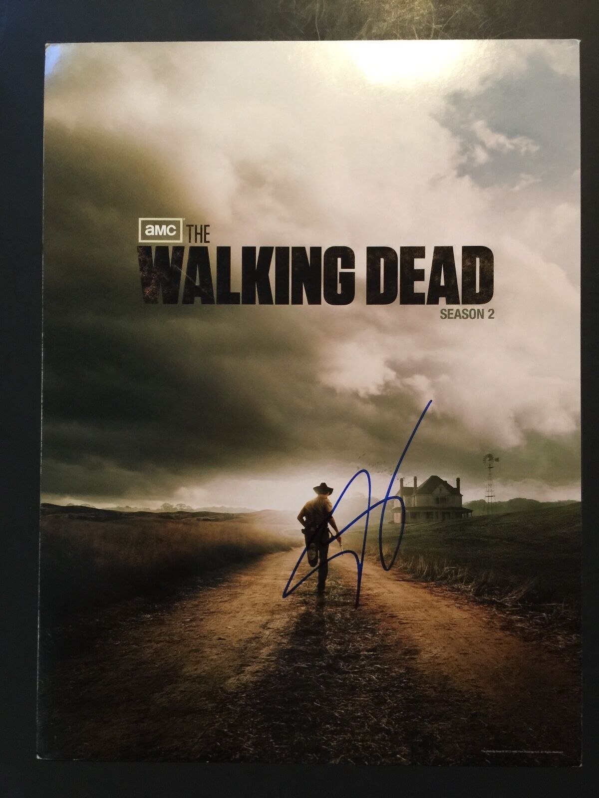 The Walking Dead Cast Autograph Signed Photo JSA  4x Daryl Michonne