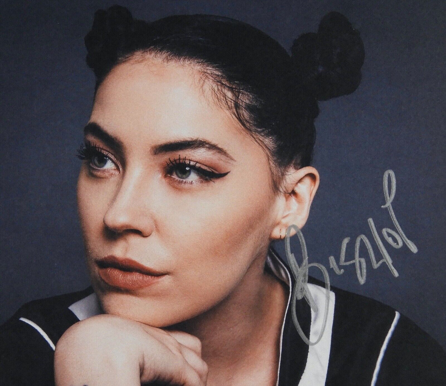 Bishop Briggs  JSA Signed Autograph 12" x 12" Lithograph Album Flat