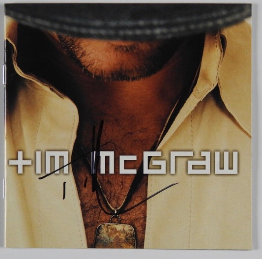 Tim McGraw JSA signed autograph CD Booklet Tim McGraw Country