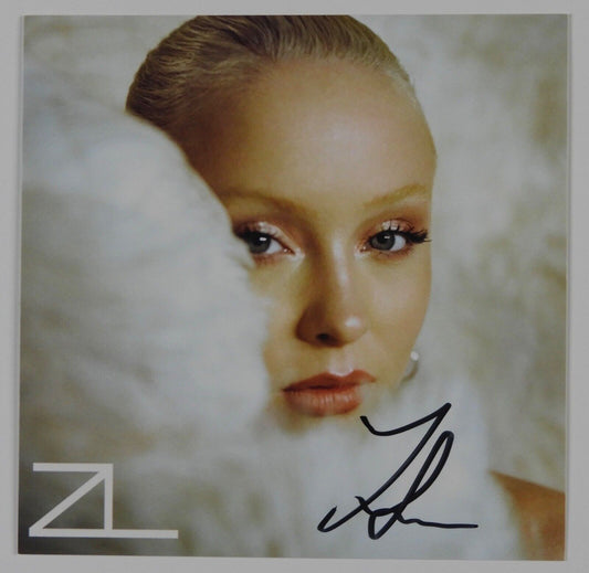 Zara Larsson JSA signed autograph CD Insert Poster Girl