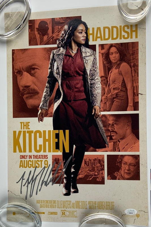 Tiffany Haddishhe The Kitchen Movie JSA signed autograph 18 x 12 Photo