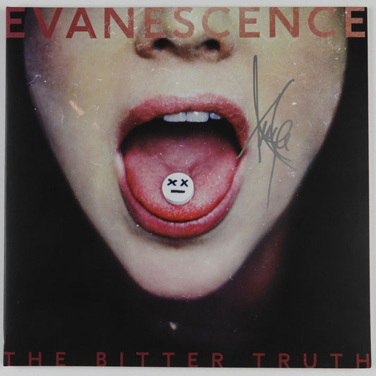 Amy Lee Evanescence JSA Signed Autograph Album Record Vinyl The Bitter Truth