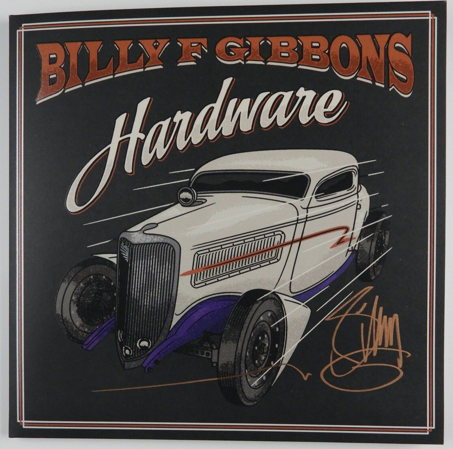 Billy Gibbons JSA Signed Autograph Record Album Vinyl ZZ Top Hardware Grape