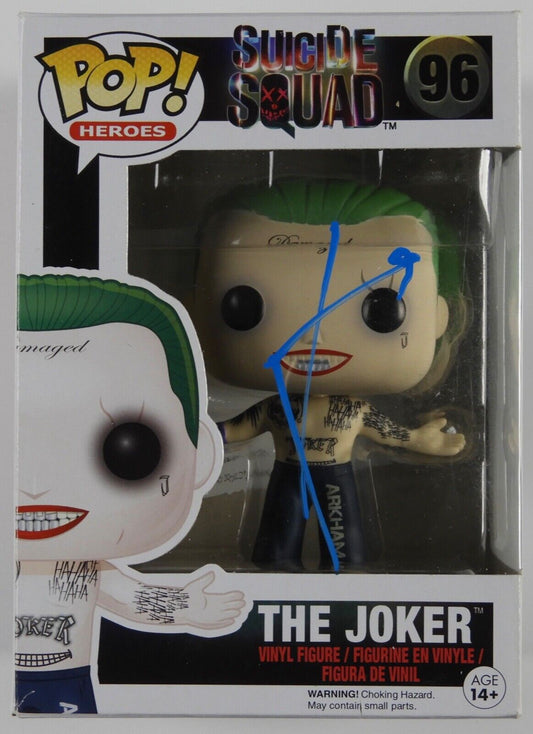 Jared Leto Signed Autograph Funko Pop 96 Suicide Squad The Joker
