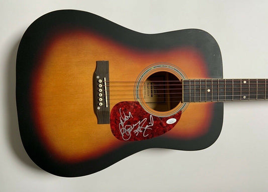Don Barnes 38 Special Autograph Signed Acoustic Guitar JSA COA