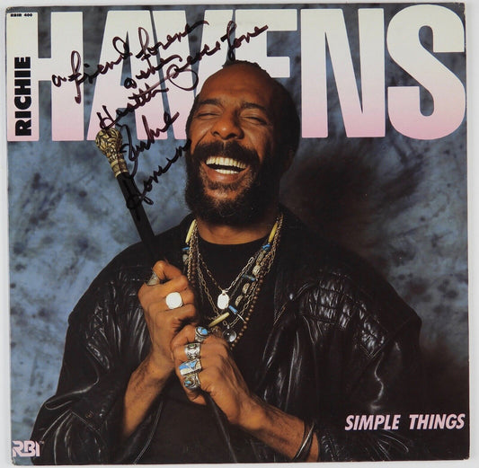 Richie Havens Signed Autograph JSA Record Album Vinyl