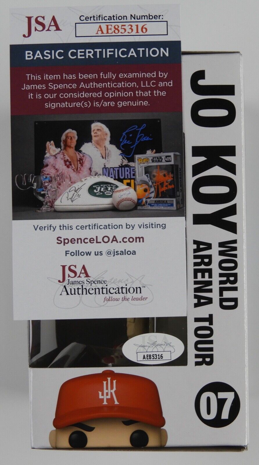Jo Koy JSA Autographed Signed World Arena Tour Exclusive Funko Pop #07