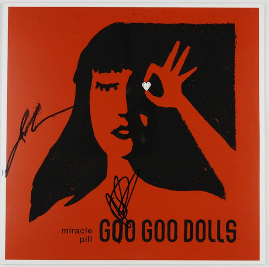 The Goo Goo Dolls JSA Fully Signed Autograph Album Miracle Pill