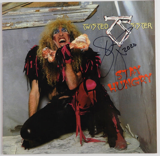 Twisted Sister Dee Snider JSA Signed Autograph Record Album Vinyl Stay Hunger