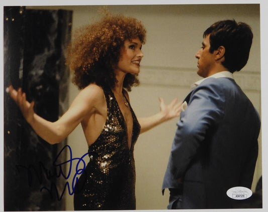 Mary Elizabeth Mastrantonio JSA Signed Autograph Photo 8 x 10 Scarface