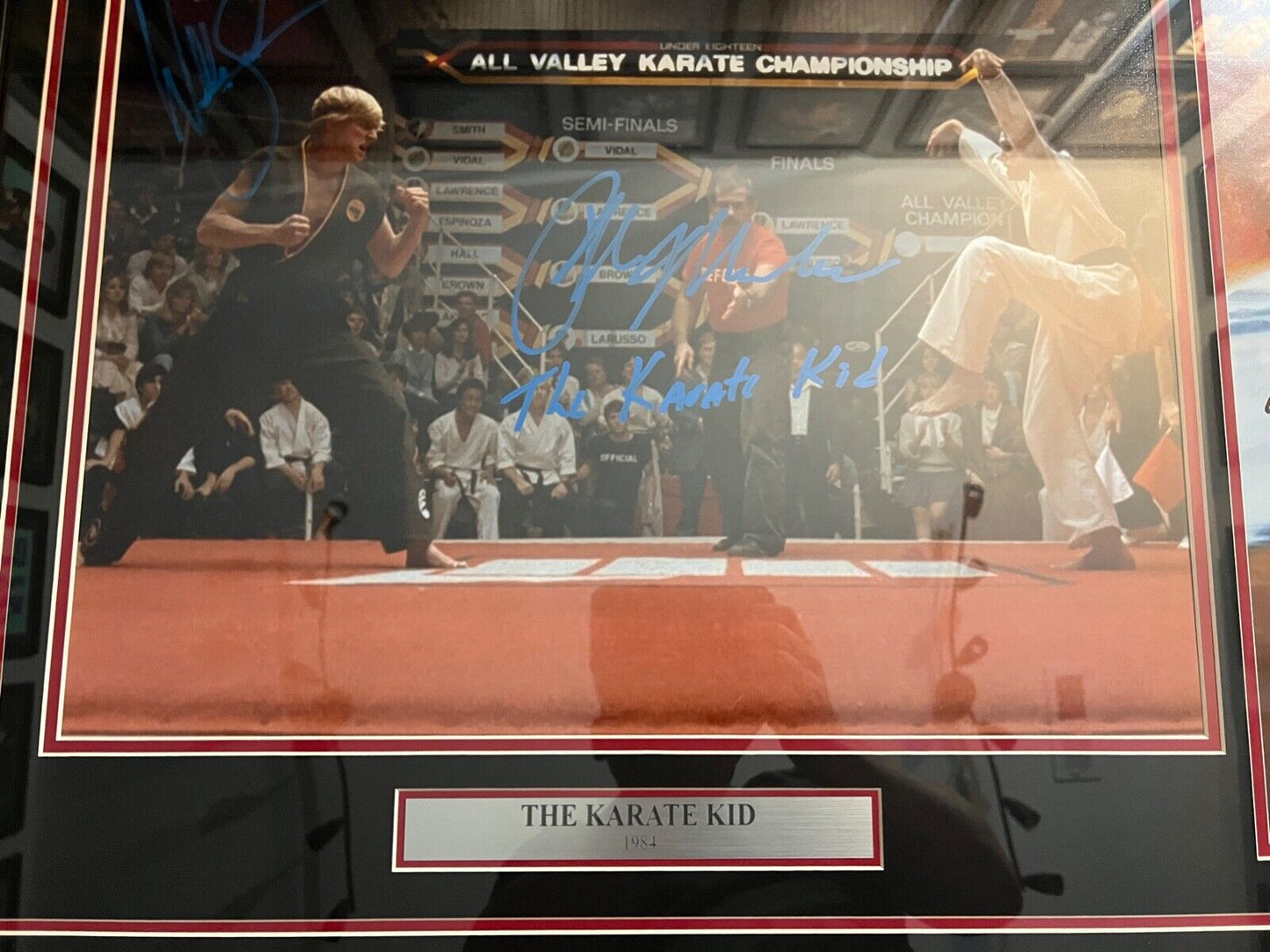 The Karate Kid Beckett Signed Autograph Photo Ralph Macchio William Zabka +