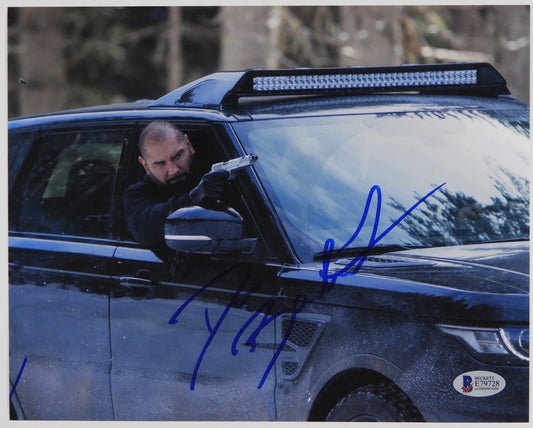 Dave Bautista James Bond Spectre Autograph Signed Photo Beckett BAS Photo