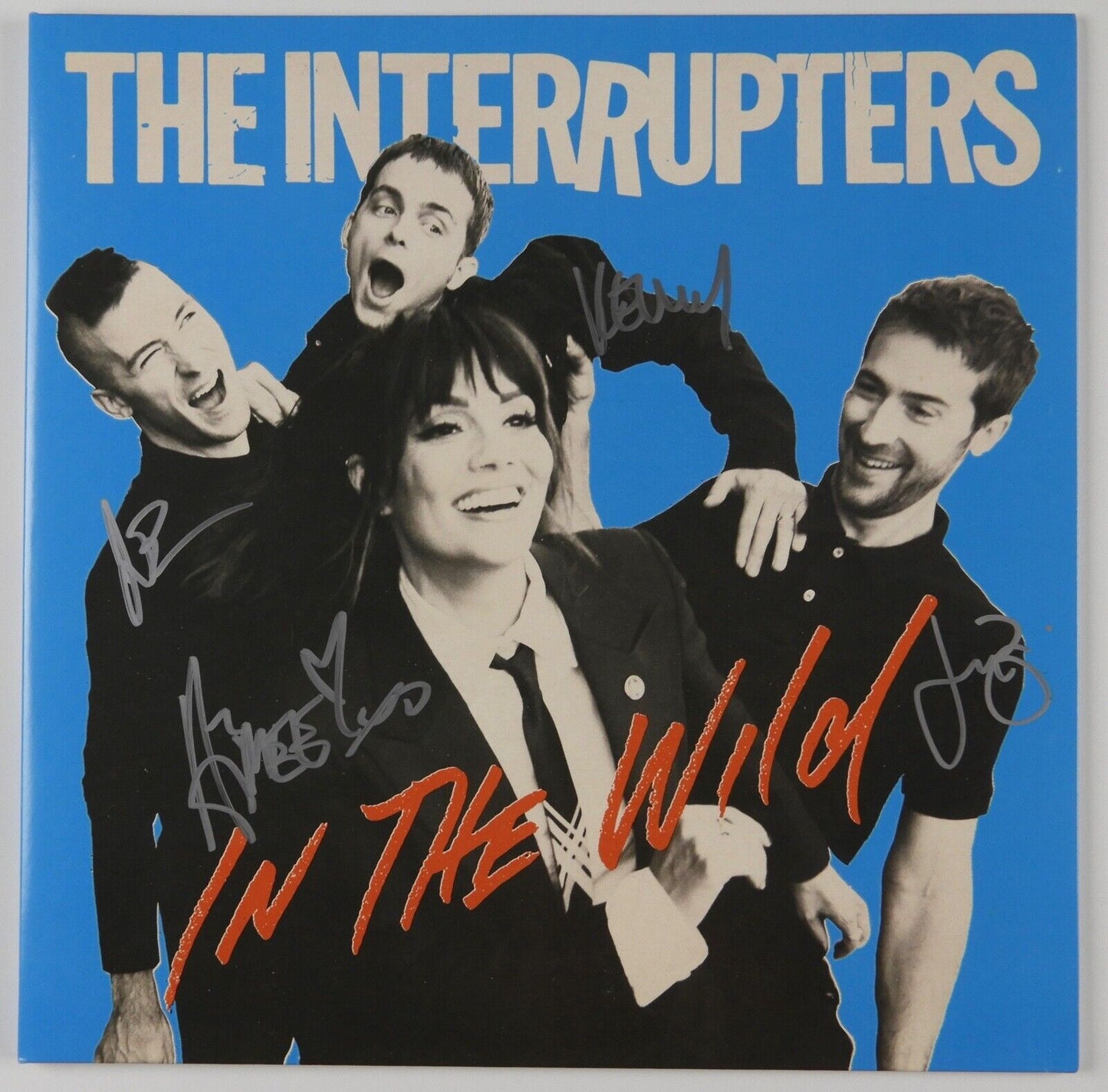 The Interrupters JSA Fully Autograph Signed Album Vinyl In The Wild