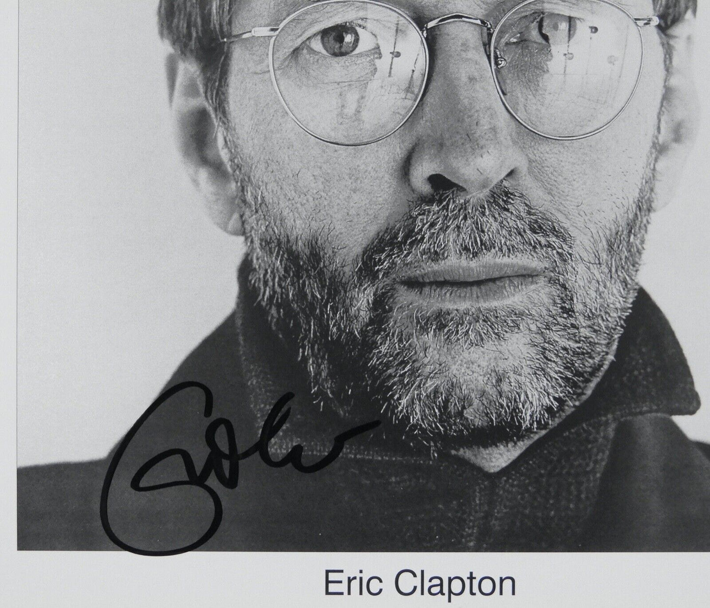 Eric Clapton JSA Signed Autograph 8 x 10 Promo Photo