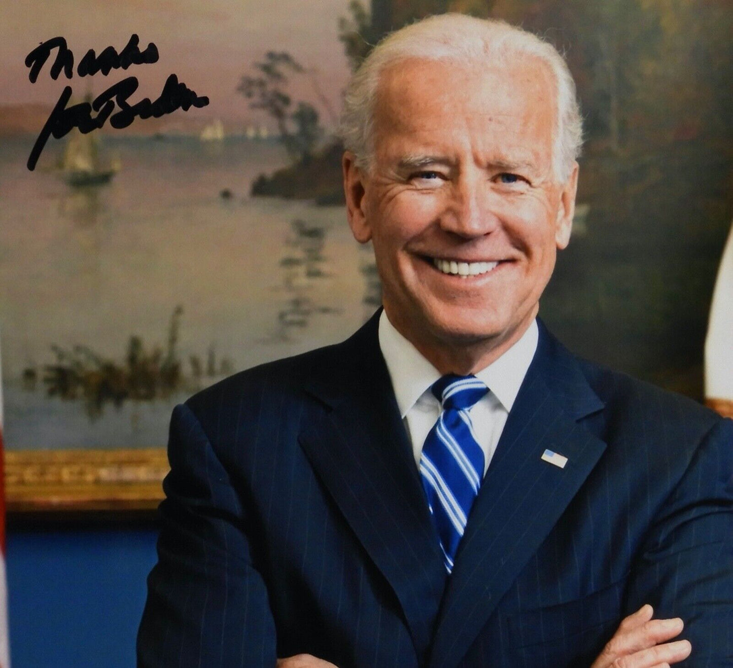 Joe Biden 46th President Beckett Autograph Signed Photo COA 8 x 10