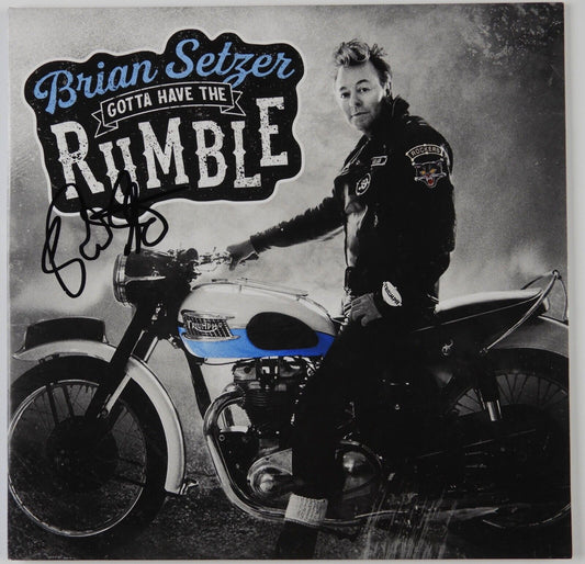 Brian Setzer JSA Signed Autograph Record Vinyl Gotta Have The Rumble Stray Cats