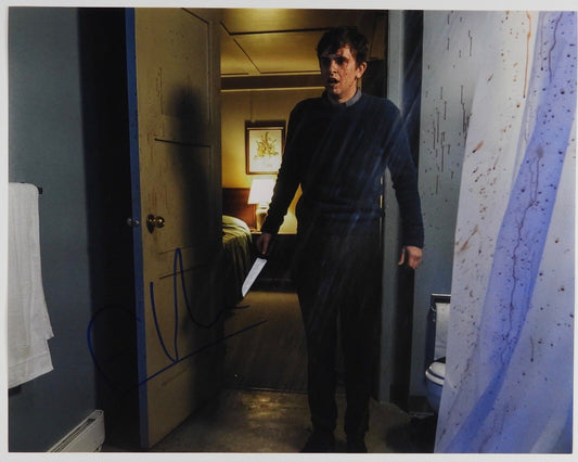 Freddie Highmore Bate Motel Signed Autograph JSA 11 x 14 photo