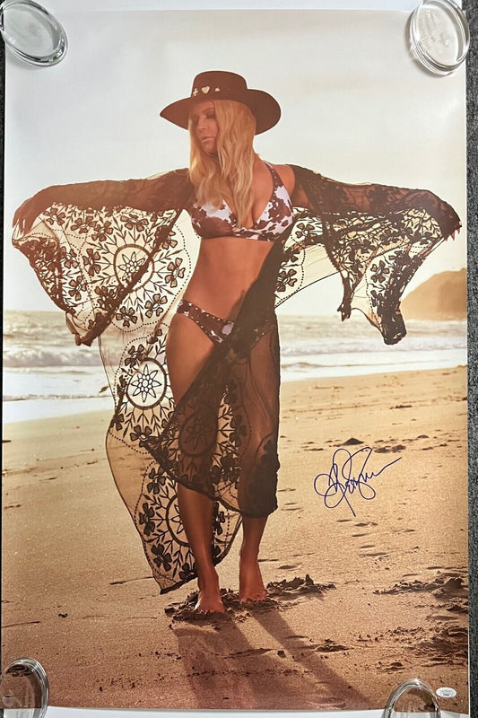 Jessica Simpson Signed Autograph Poster Limited Edition