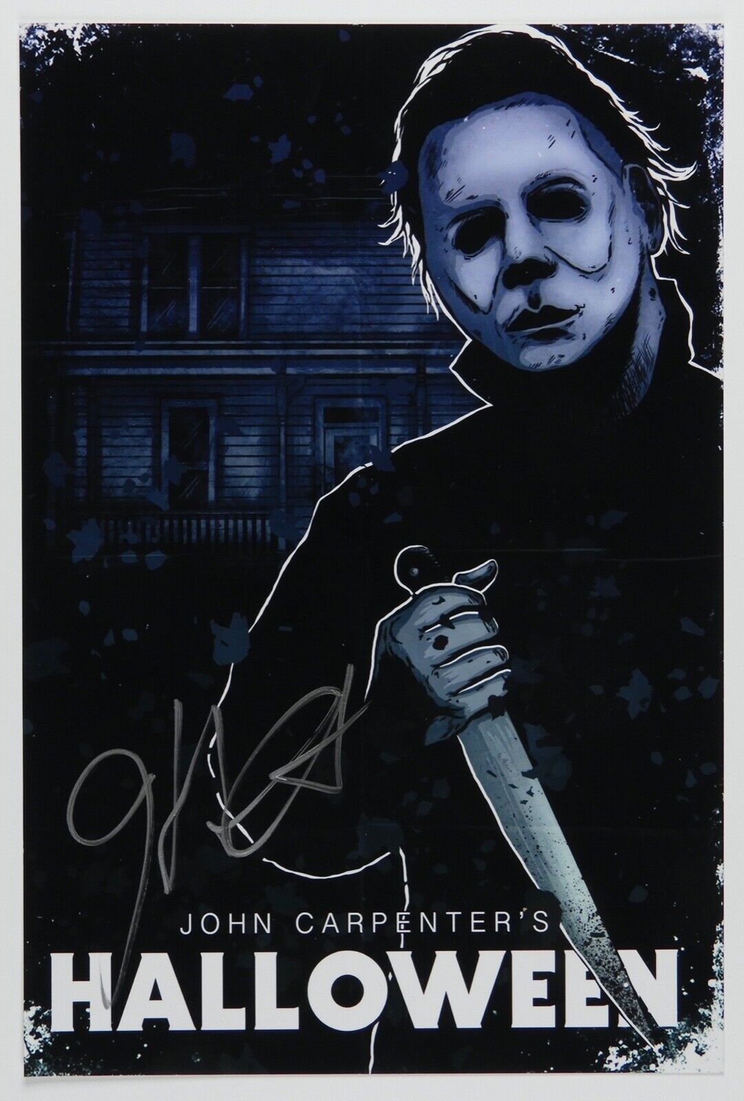 Halloween John Carpenter JSA Signed Autograph Photo 11 x 8