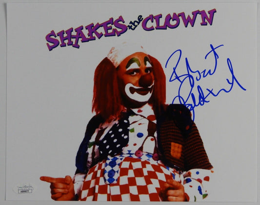 Bobcat Goldthwait shakes the clown JSA Signed Autograph Photo 8 x 10